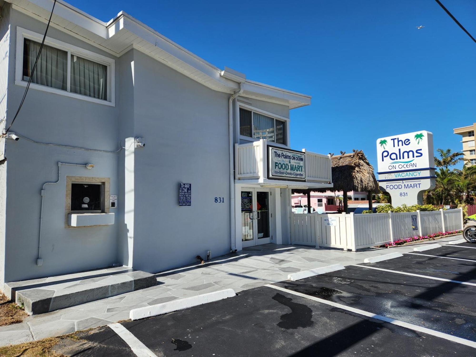 The Palms On Ocean Motel Pompano Beach Bagian luar foto