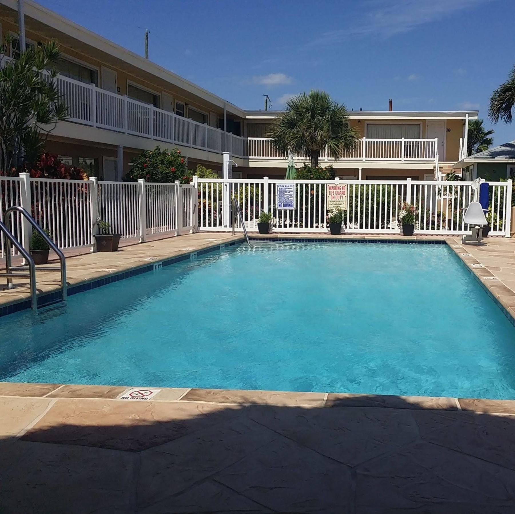 The Palms On Ocean Motel Pompano Beach Bagian luar foto